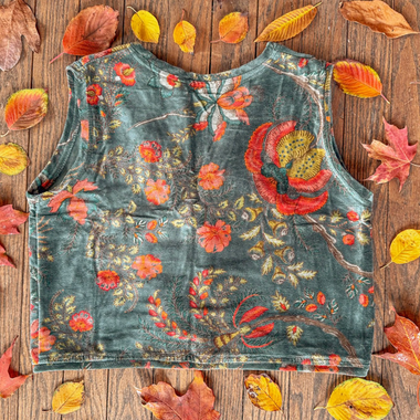 Mae Organic Cotton Velvet Vest - The Elevated Hippie