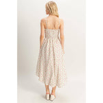 Ditsy Floral Print Sleeveless Midi Dress - The Elevated Hippie