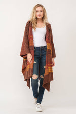Hailey Hooded Ruana - The Elevated Hippie