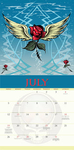 Grateful Dead 2026 Wall Calendar - The Elevated Hippie