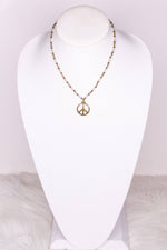 Peace Necklace - The Elevated Hippie