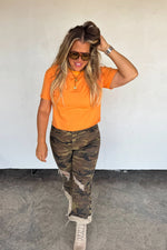 URBAN CAMO DISTRESSED JEAN Blakeley - The Elevated Hippie