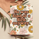 Funny Breakup or Divorce Card, Snarky Sympathy boho clothing, festival outfit, hippie style apparel | Elevated Hippie