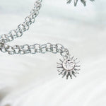 Whimsical Wicca Boho Celestial Sun Waist Chain Belt - The Elevated Hippie