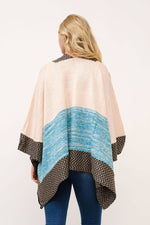 Elin Contrast Wrap Cardigan - The Elevated Hippie