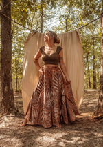 Boho Hand Dyed Palazzo Pants 🌿 Flowy Tie Dye Trousers | Adjustable Waist | Bodhi Style - The Elevated Hippie