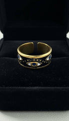 Midnight Oracle Adjustable Ring boho clothing, festival outfit, hippie style apparel | Elevated Hippie
