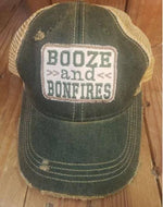 Booze & Bonfires Hat - The Elevated Hippie