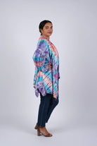Colorful Tie Dye Cardigan boho clothing, festival outfit, hippie style apparel | Elevated Hippie