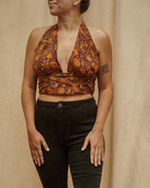 Multi-way Hippie Boho Wrap Halter Tie Top boho clothing, festival outfit, hippie style apparel | Elevated Hippie