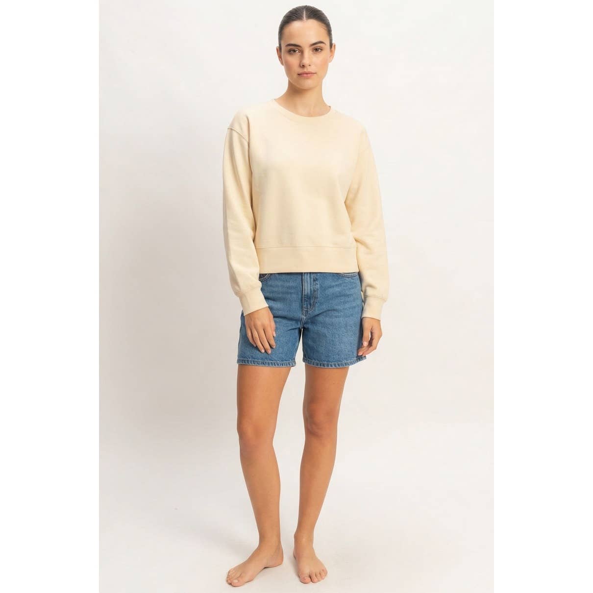 Relaxed Long Sleeve Sweatshirt boho clothing, festival outfit, hippie style apparel | Elevated Hippie