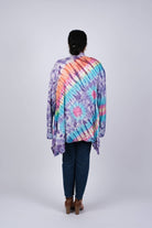 Colorful Tie Dye Cardigan boho clothing, festival outfit, hippie style apparel | Elevated Hippie