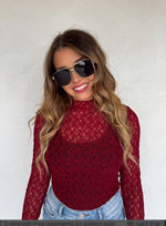 PREORDER- Jolie Lace Thumbhole Top - The Elevated Hippie