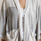 Young Threads Boho Mixed-Print Kimono Cardigan with Pockets boho clothing, festival outfit, hippie style apparel | Elevated Hippie