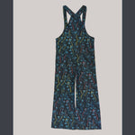 Cotton 5 Pocket Overalls with Multi Mushroom Print - The Elevated Hippie