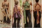 Multi-way Hippie Boho Wrap Halter Tie Top boho clothing, festival outfit, hippie style apparel | Elevated Hippie