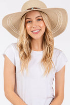 Evil Eye and Multi Design Band Wide Brim Straw Hat boho clothing, festival outfit, hippie style apparel | Elevated Hippie