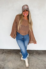 PREORDER- FALL COLORS FREE SPIRIT BELL SLEEVE TOP - The Elevated Hippie