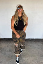 URBAN CAMO DISTRESSED JEAN Blakeley - The Elevated Hippie