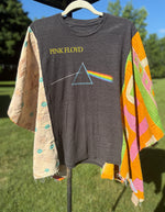 Upcycled Fabric Poncho Band / Graphic Tees - The Elevated Hippie