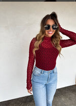 PREORDER- Jolie Lace Thumbhole Top - The Elevated Hippie