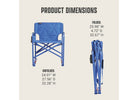 Coleman Sideliner PRO Rocker Chair-neptune - image 1