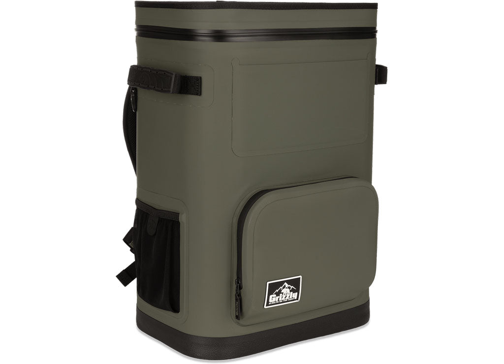 Grizzly Coolers Drifter Cooler Backpack 24 Lunar Green - image 5