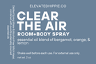Clear the Air Room + Body Spray – Bergamot, Orange & Lemon boho clothing, festival outfit, hippie style apparel | Elevated Hippie