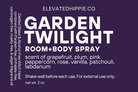 Garden Twilight Room + Body Spray – Grapefruit, Rose, Vanilla & Patchouli boho clothing, festival outfit, hippie style apparel | Elevated Hippie