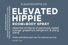 Elevated Hippie Room + Body Spray – Patchouli, Sweet Orange, Grapefruit & Ylang Ylang boho clothing, festival outfit, hippie style apparel | Elevated Hippie