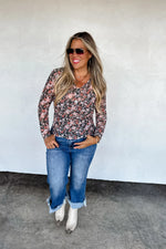 ANNIE VNECK MESH TOP