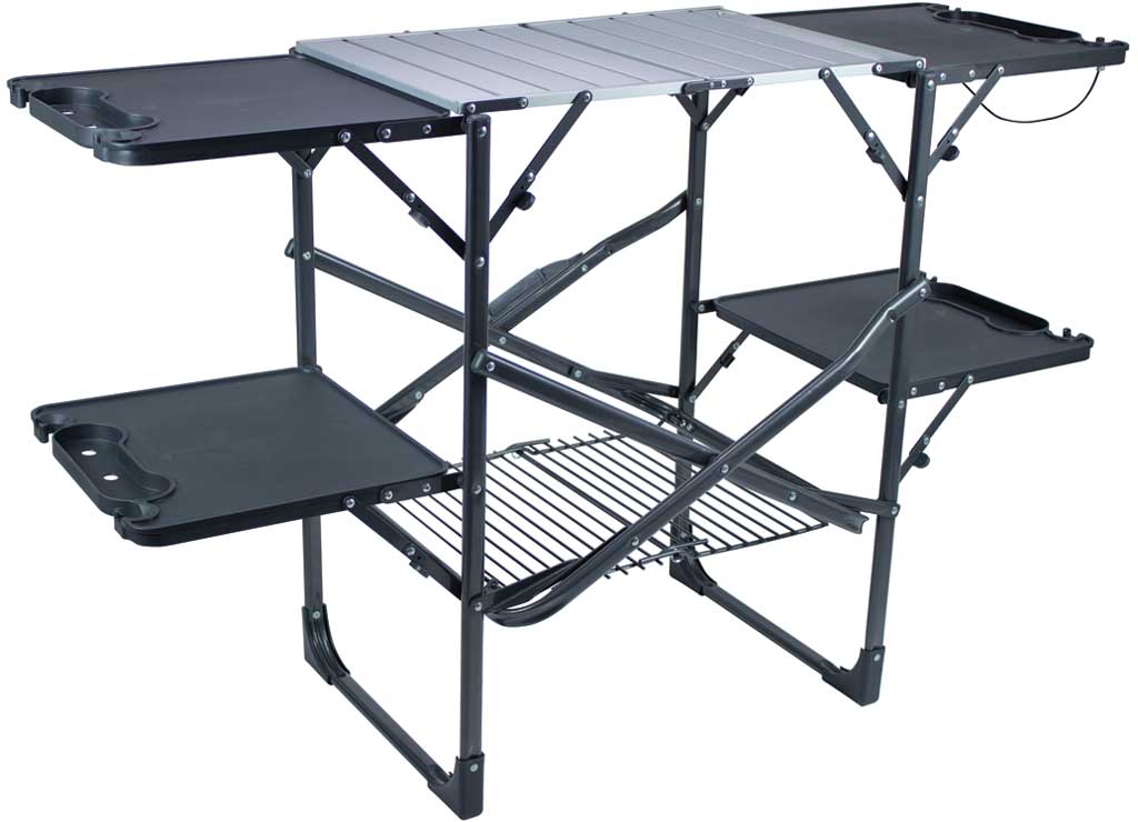 Slim-fold COOK Station, Black Chrome - image 1