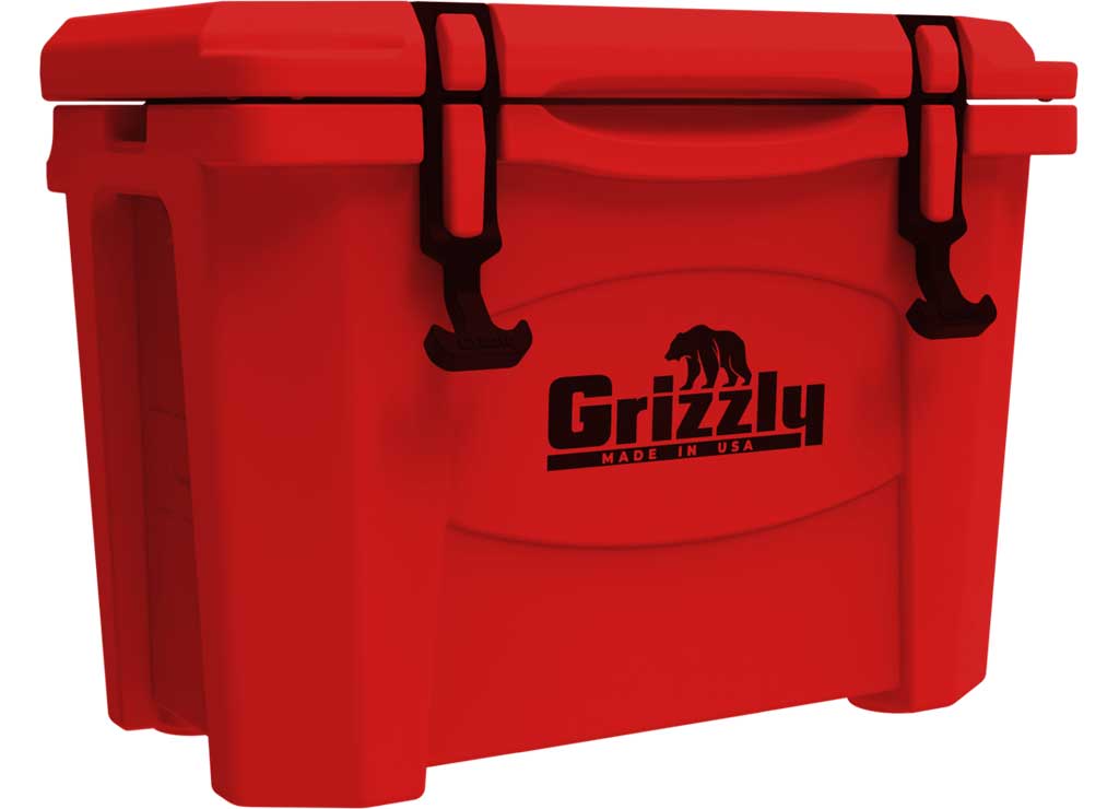 Grizzly Coolers Grizzly 15 QT Cooler Red - image 5