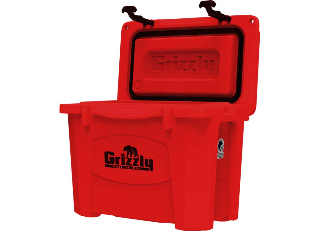 Grizzly Coolers Grizzly 15 QT Cooler Red - image 2