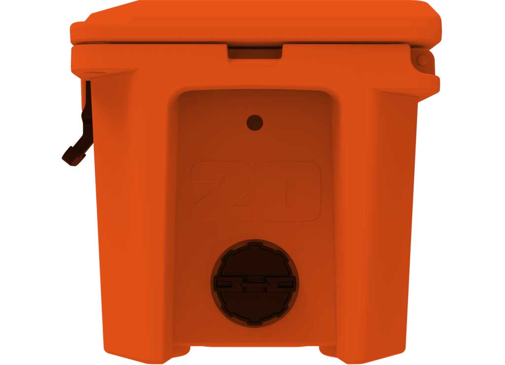 Grizzly Coolers Grizzly 20 QT Cooler Orange - image 1