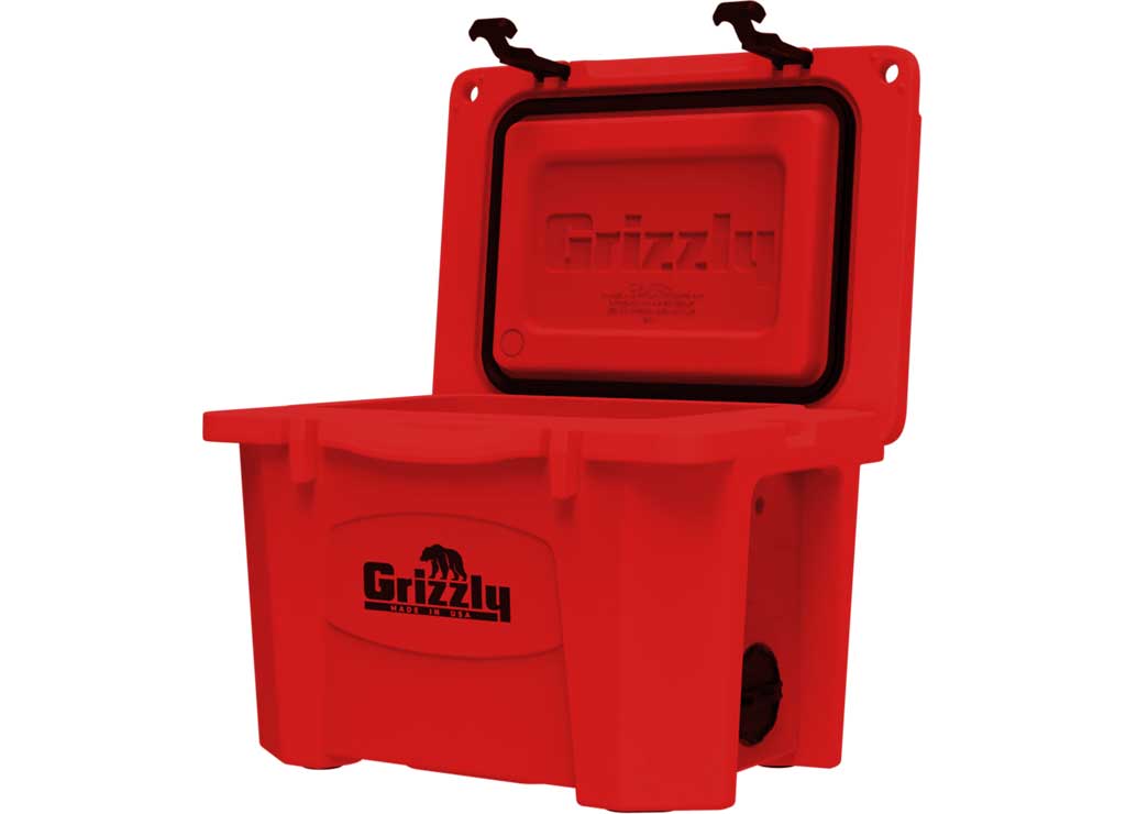 Grizzly Coolers Grizzly 20 QT Cooler Red - image 2