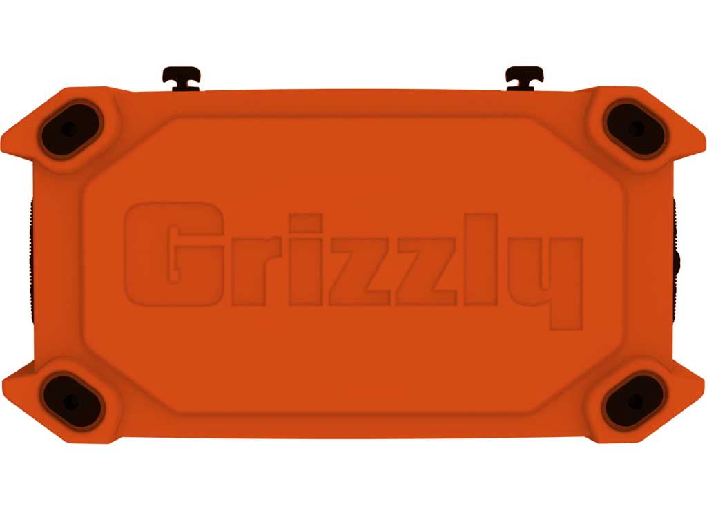 Grizzly Coolers Grizzly 60 QT Cooler Orange - image 3