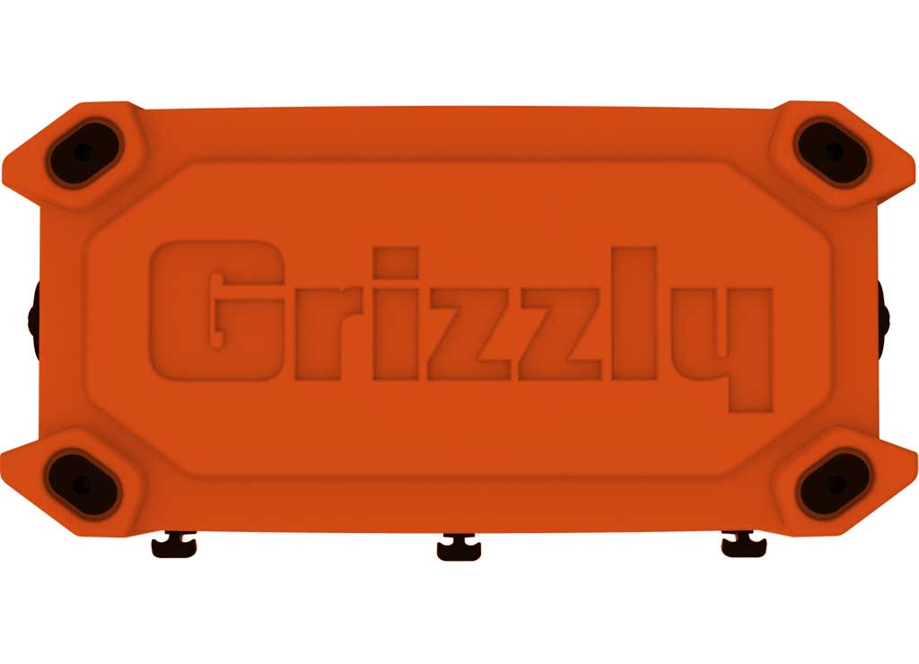 Grizzly Coolers Grizzly 75 QT Cooler Orange - image 3