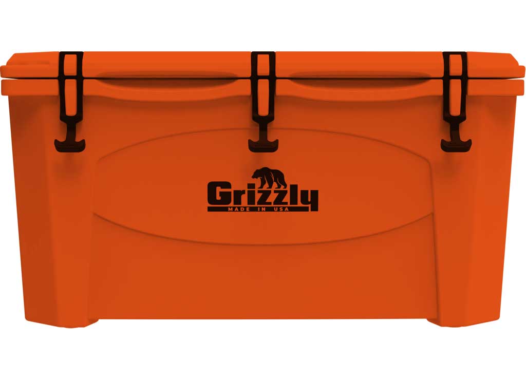 Grizzly Coolers Grizzly 75 QT Cooler Orange - image 6