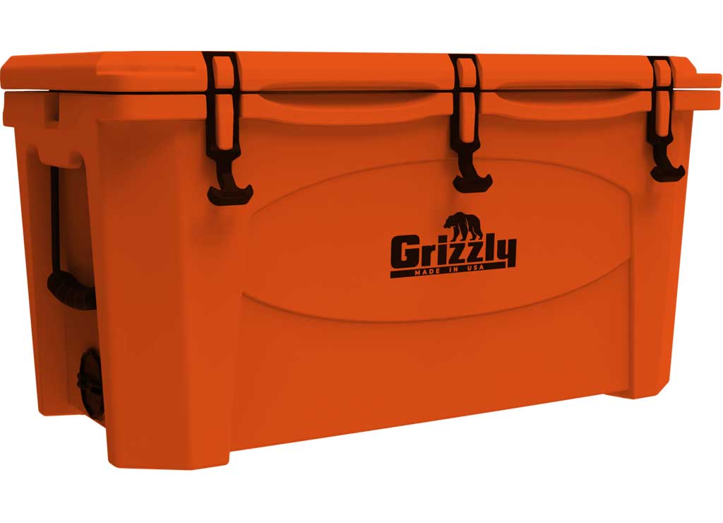 Grizzly Coolers Grizzly 75 QT Cooler Orange - image 5