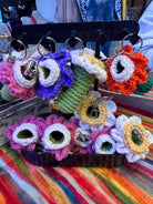 Handmade Crochet Flower boho clothing, festival outfit, hippie style apparel | Elevated Hippie