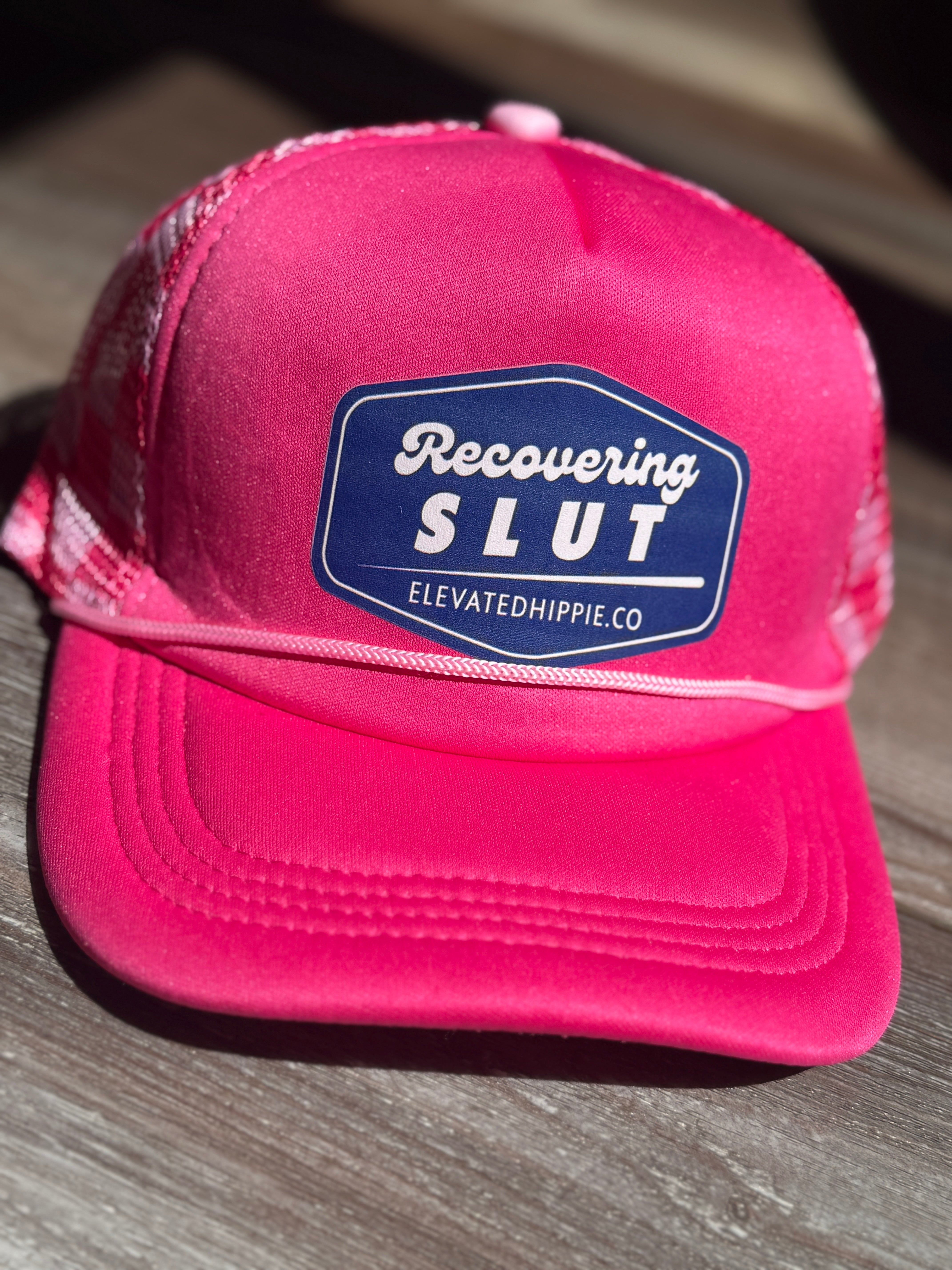 Inappropriate Trucker Hats boho clothing, festival outfit, hippie style apparel | Elevated Hippie