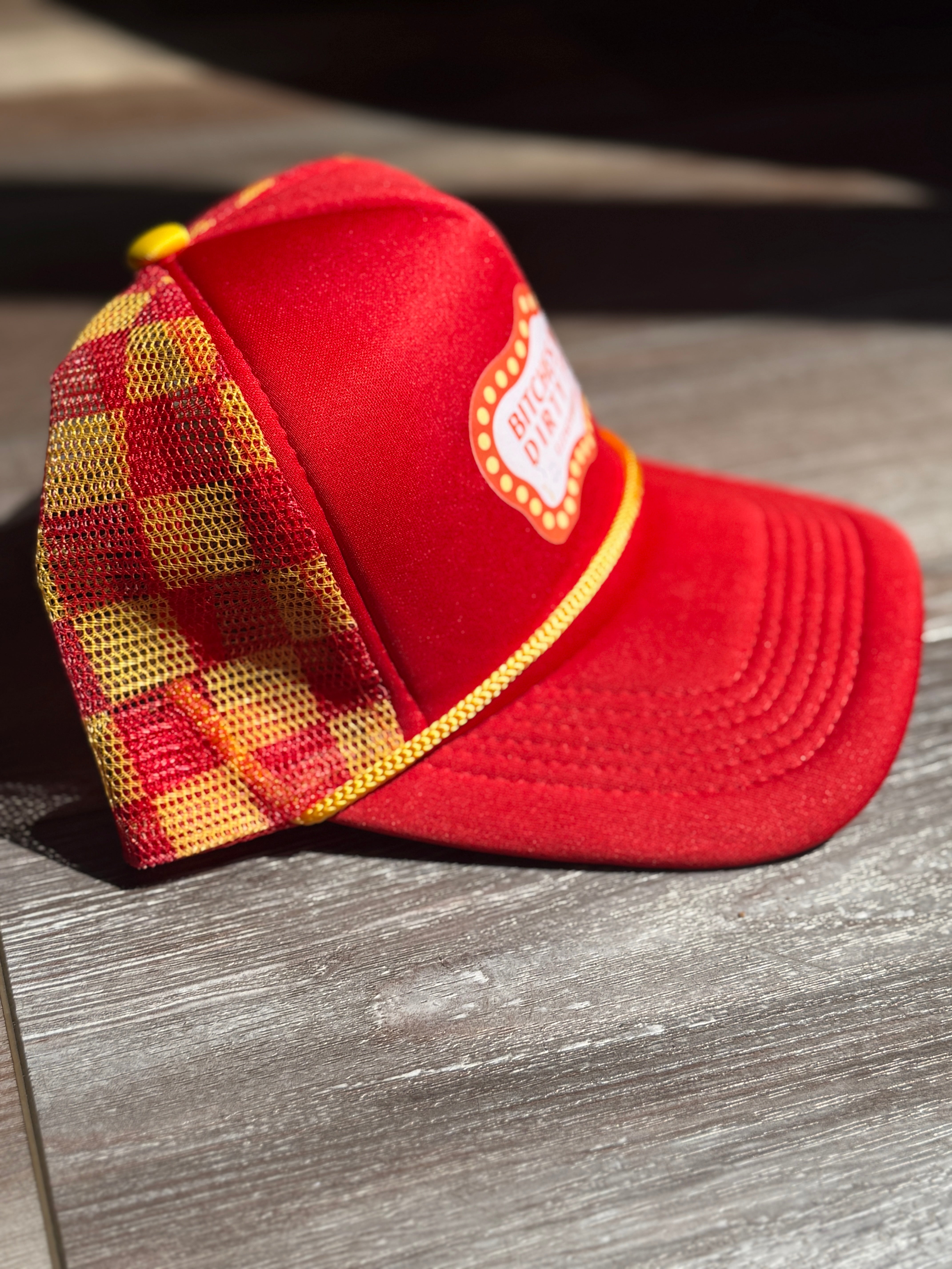 Inappropriate Trucker Hats boho clothing, festival outfit, hippie style apparel | Elevated Hippie
