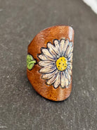 Wildcrafted Leather Handpainted Leather Rings boho clothing, festival outfit, hippie style apparel | Elevated Hippie