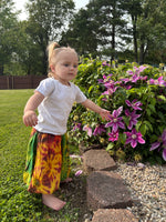 Handmade Kids Tie Dye Festival Pants – Newborn to Youth 14 – Boho Hippie Style - The Elevated Hippie