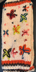 Boho Wool Fingerless Gloves - The Elevated Hippie