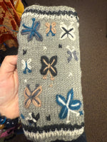 Boho Wool Fingerless Gloves - The Elevated Hippie