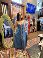 Ibiza Sequin-Embellished Bohemian Maxi Dress - The Elevated Hippie