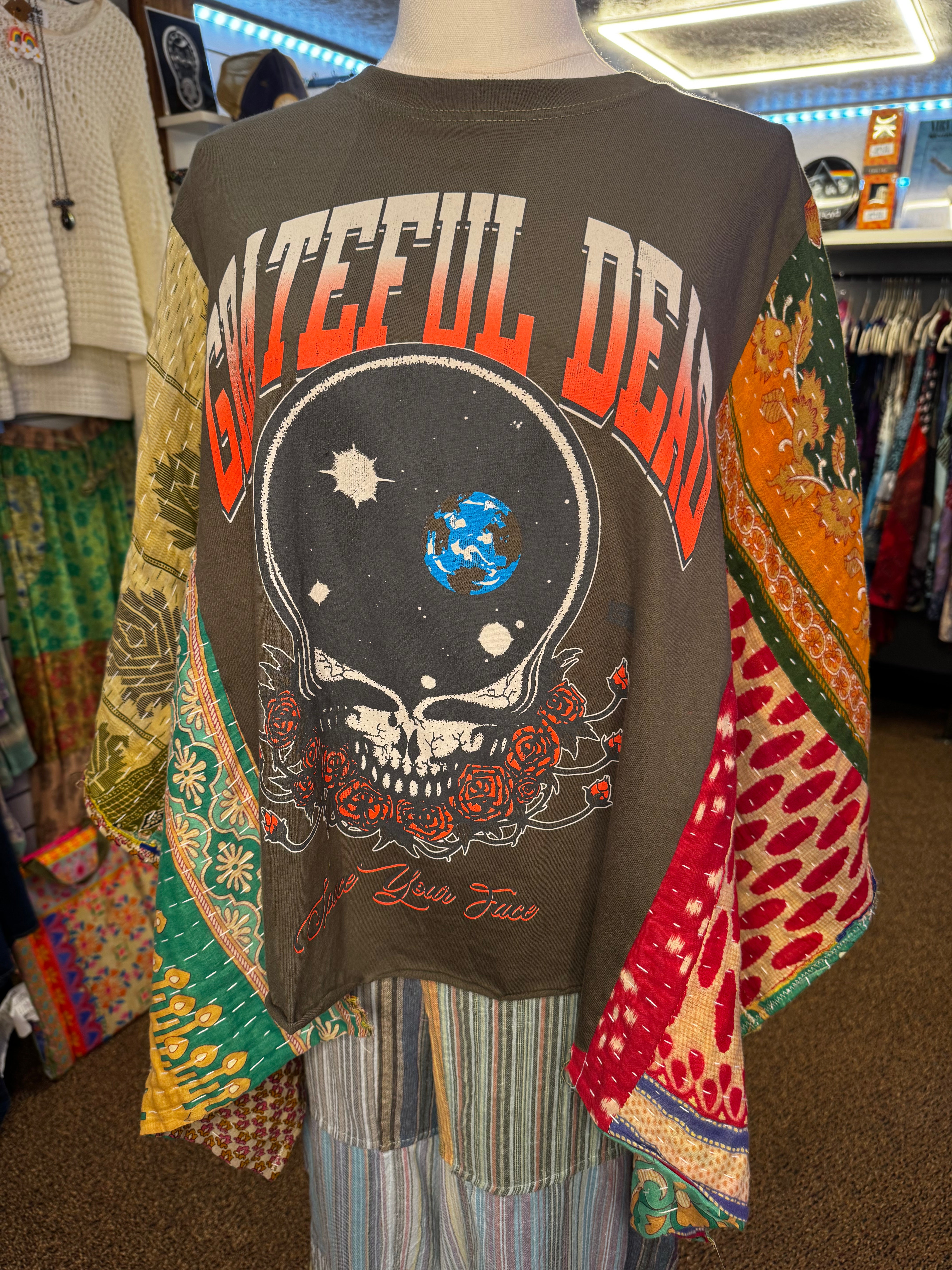 Wingostar Handmade Repurposed Shirts boho clothing, festival outfit, hippie style apparel | Elevated Hippie