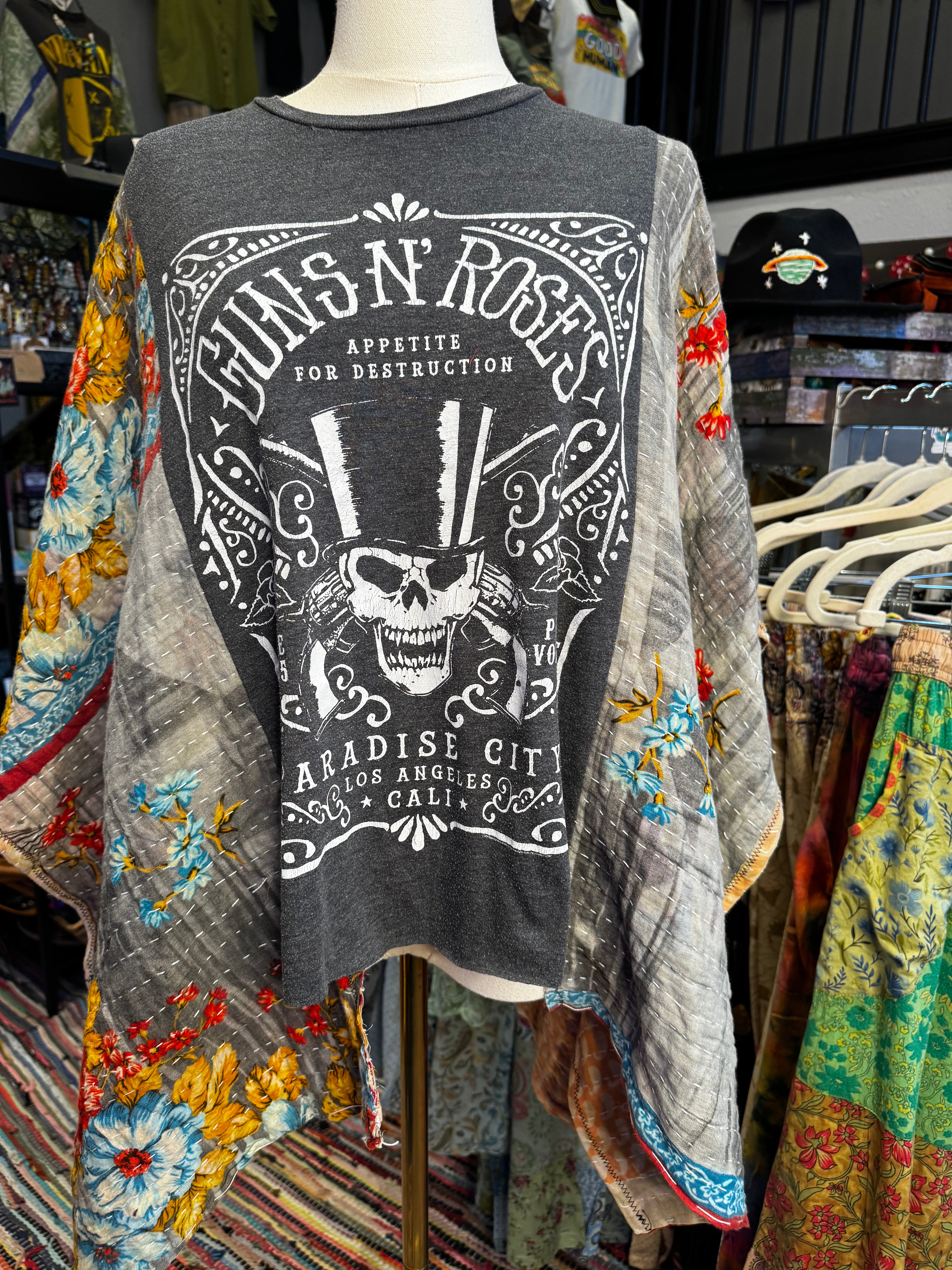Wingostar Handmade Repurposed Shirts boho clothing, festival outfit, hippie style apparel | Elevated Hippie